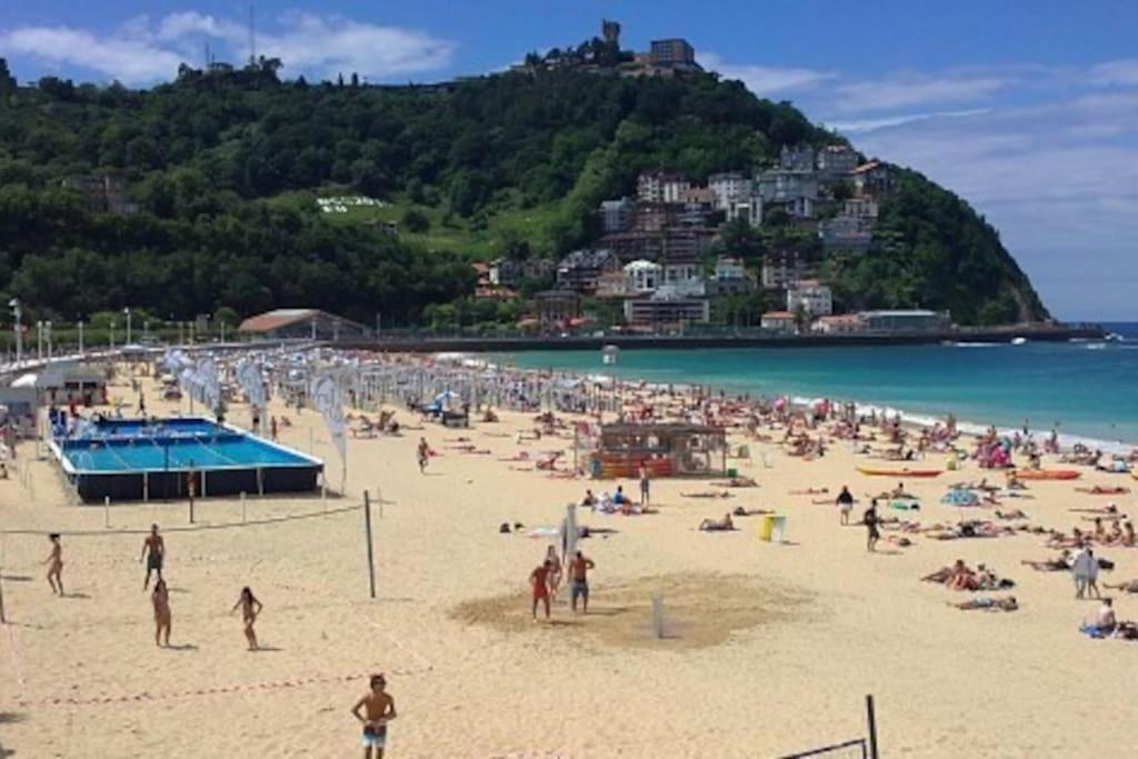 Apartamento A 5Min De La Playa De Ondarreta San Sebastián Exteriér fotografie